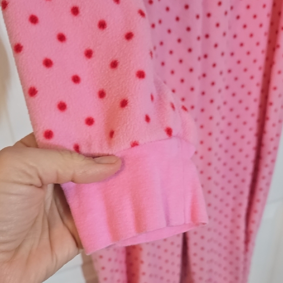 Disney Pink and Red Polka Dot Minnie Mouse Onsie Apparel Size Small - Picture 8 of 12